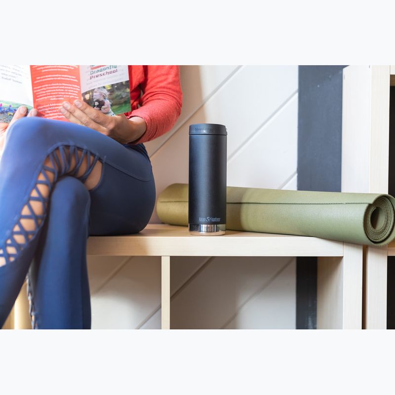 Кружка термічна Klean Kanteen TKWide Cafe Cap 473 мл black 4