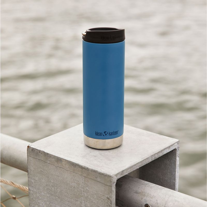 Кружка термічна Klean Kanteen TKWide Cafe Cap 473 мл real teal 3