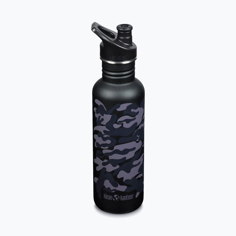 Дорожня пляшка Klean Kanteen Classic чорний камуфляж