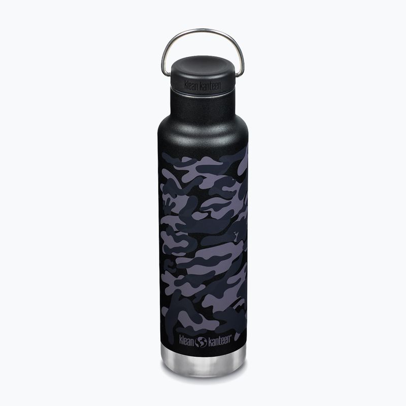 Дорожня пляшка Klean Kanteen Classic VI чорний камуфляж