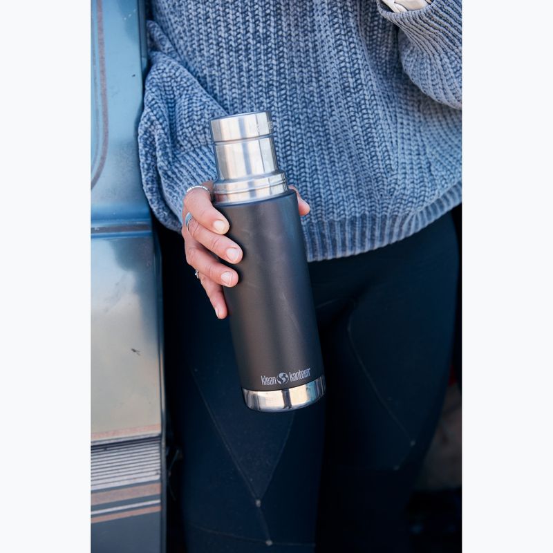 Термос Klean Kanteen TKPro Pour-Through Cap 500 мл shale black (matt) 8