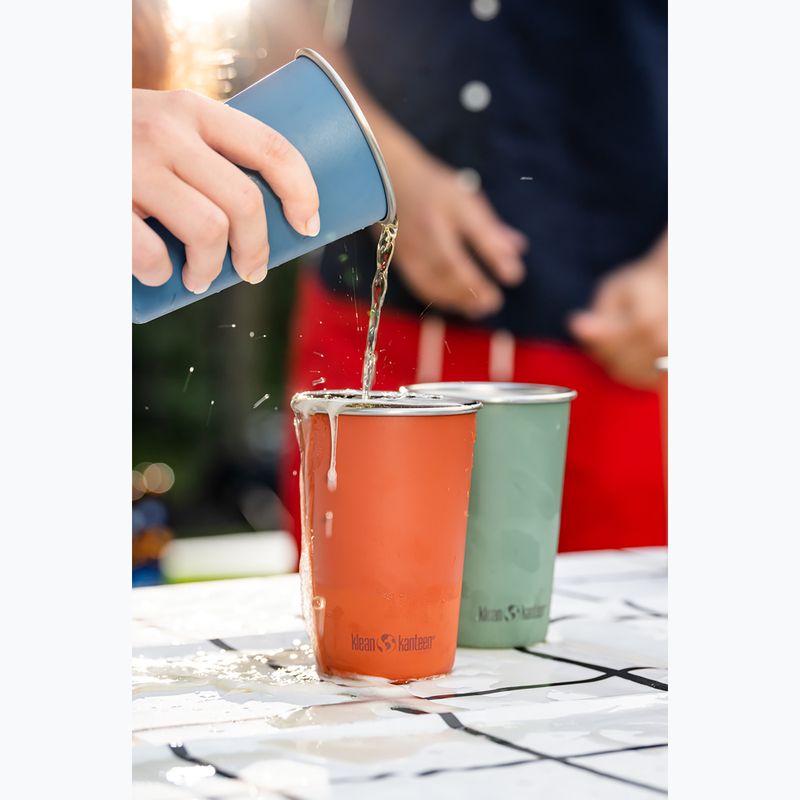 Кружки туристичні Klean Kanteen Pint Cup 4 штуки partake 8