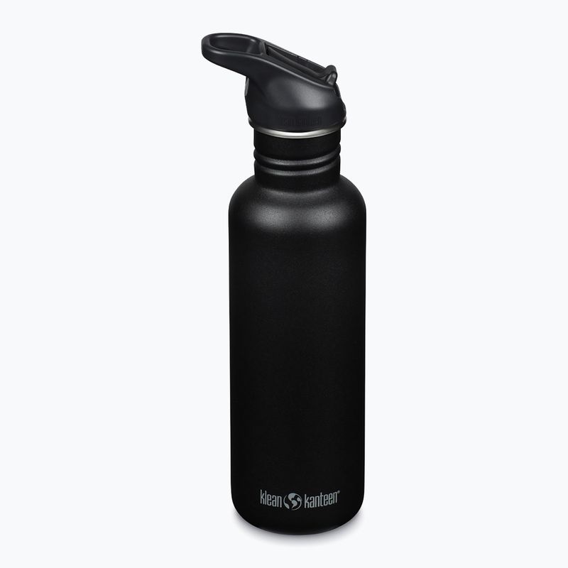Пляшка туристична Klean Kanteen Classic Flip Seal Sport 800 мл black