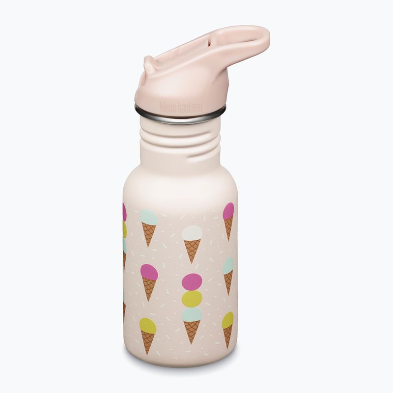 Пляшка туристична дитяча Klean Kanteen Flip Seal Sport Cap Straw 355 мл ice cream 2