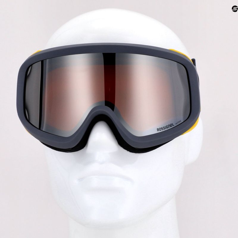 Маска лижна Rossignol Ace HP grey/yellow 12
