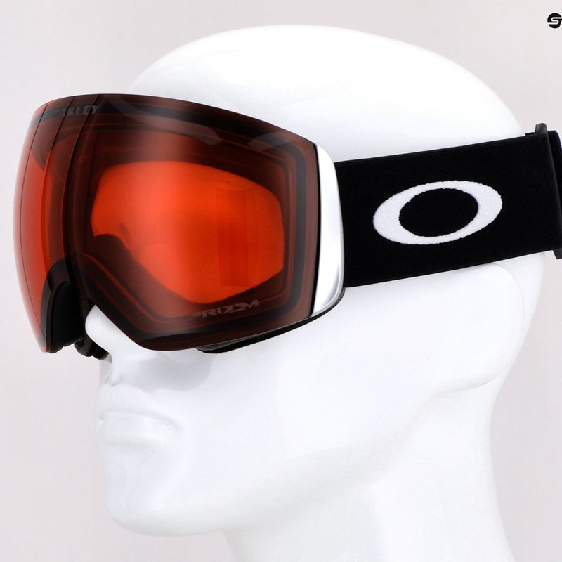 Маска лижна Oakley Flight Deck matte black/prizm snow rose OO7050-03 5