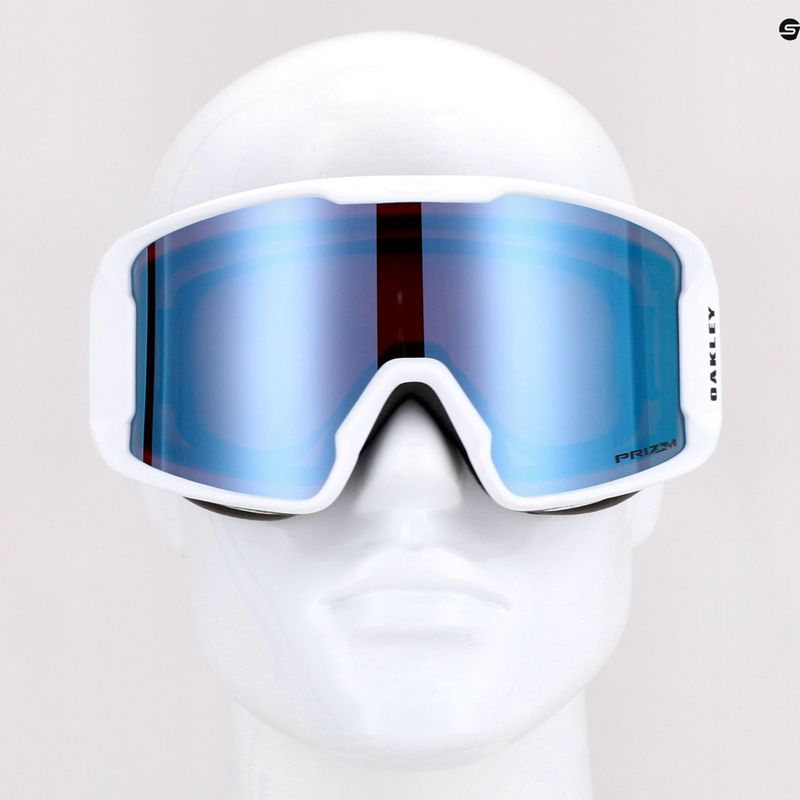 Маска лижна Oakley Line Miner matte white/prizm snow sapphire iridium OO7093-41 7