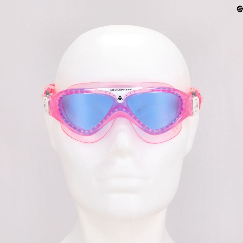 Маска для плавання дитяча Aquasphere Vista pink/white/blue MS5080209LB 7