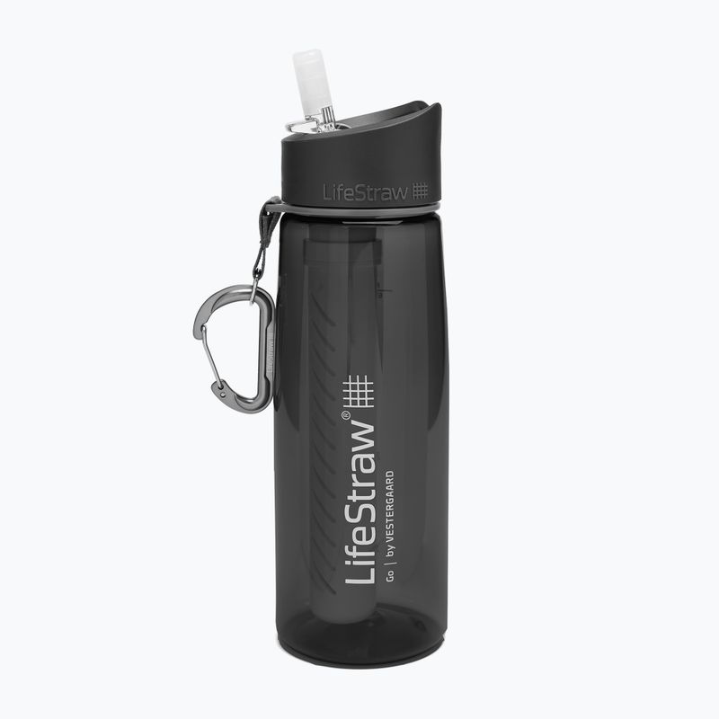 Пляшка туристична Lifestraw Go 650 ml чорна LGOTR22DGWW
