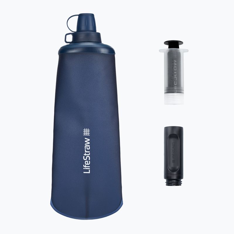 Фляга LifeStraw Peak Squeeze mount blue