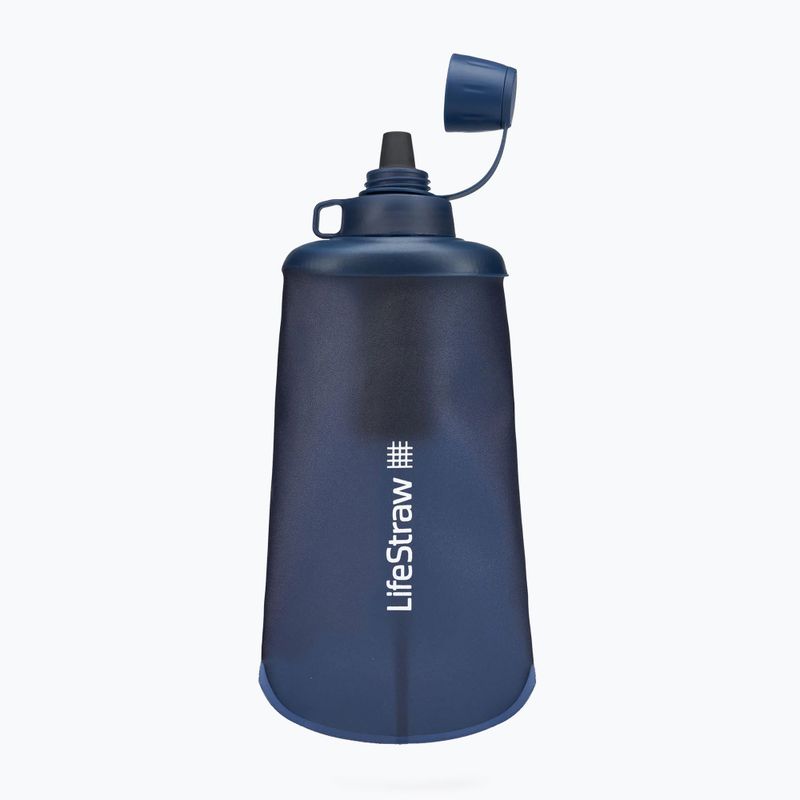 Пляшка туристична Lifestraw Peak Squeeze 650 ml синя LSPSFMLMBWW 3