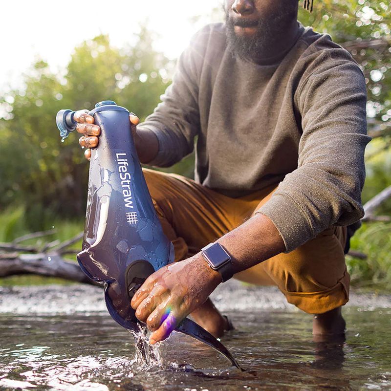 Фільтр для води LifeStraw Peak Gravity Bag 3 l блакитний LSPSF3MBWW 4