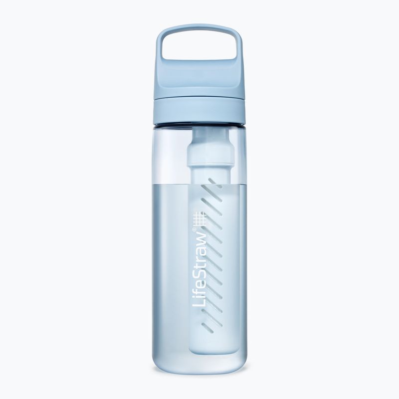 Пляшка туристична Lifestraw Go 2.0 z filtrem 650 ml icelandic blue