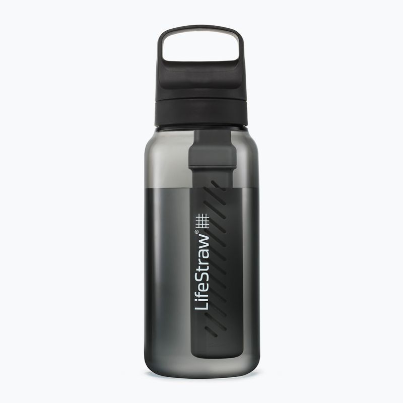 Пляшка туристична Lifestraw Go 2.0 z filtrem 1 l  black