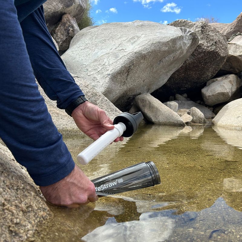 Пляшка туристична Lifestraw Go 2.0 z filtrem 1 l  black 5