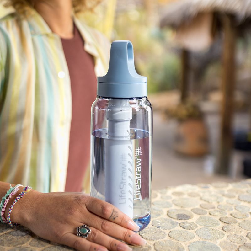 Пляшка туристична Lifestraw Go 2.0 z filtrem 1 l icelandic blue 5