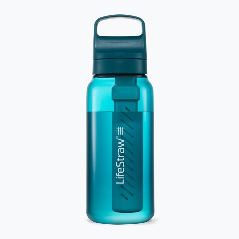 Пляшка туристична Lifestraw Go 2.0 z filtrem 1 l  laguna teal