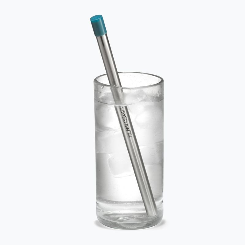 Соломинка фільтруюча для води LifeStraw SIP 1-Piece with Carry Case laguna teal