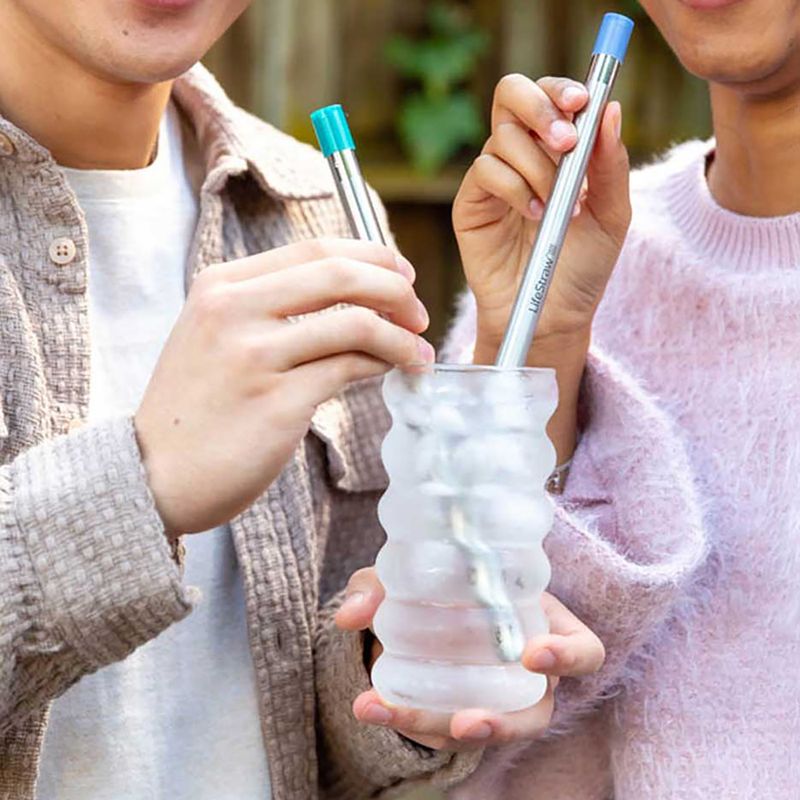 Соломинка фільтруюча для води LifeStraw SIP Cases 3 шт. stormy/laguna/mid.blue 6