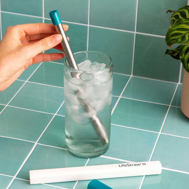 Соломинка фільтруюча для води LifeStraw SIP Cases 3 шт. stormy/laguna/mid.blue 8