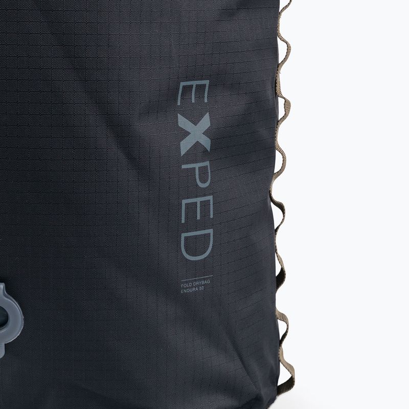 Водонепроникний мішок Exped Fold Drybag Endura 50L чорний EXP-50 3