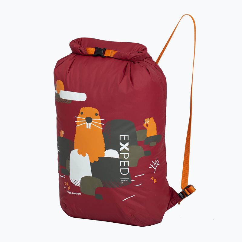 Рюкзак водонепроникний Exped Splash 15 л burgundy