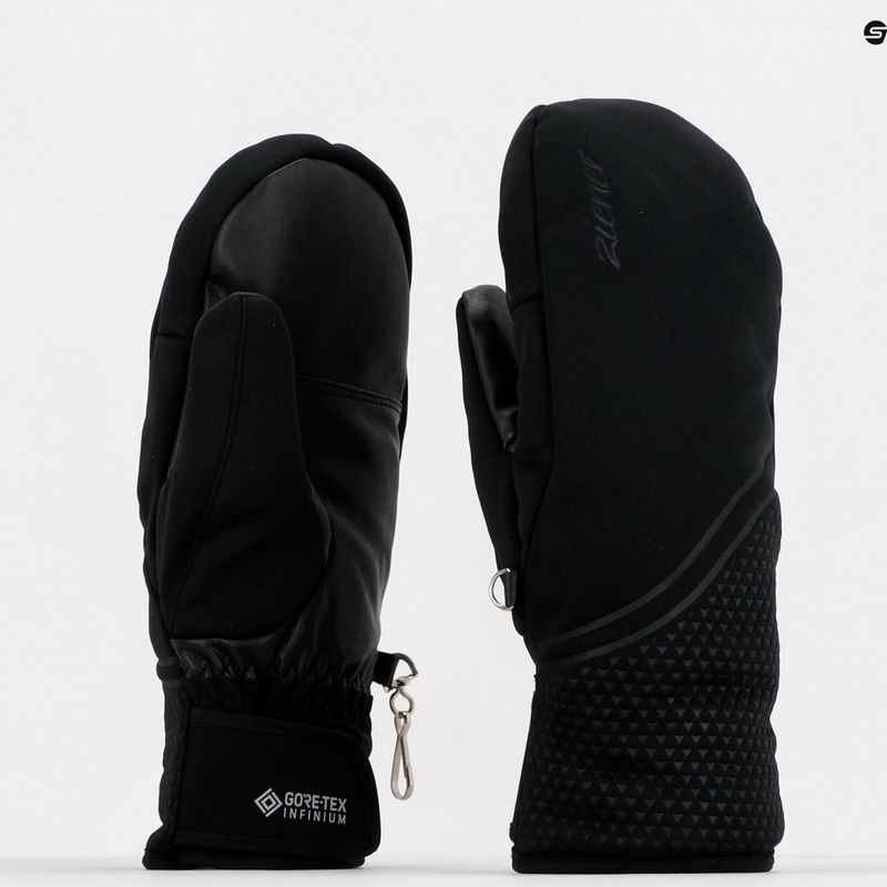 Рукавиці для сноуборду жіночі ZIENER Kantala Gtx Inf Mitten чорні 801157.12 6