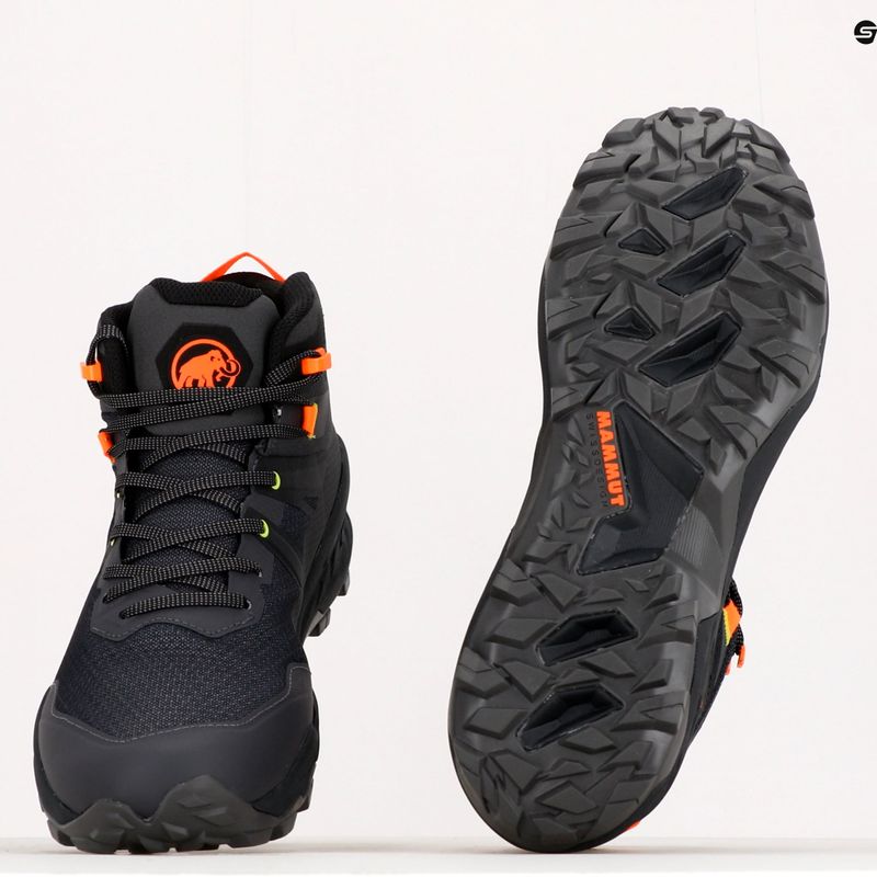 Черевики для трекінгу чоловіче Mammut Sertig II Mid GTX сірі 11