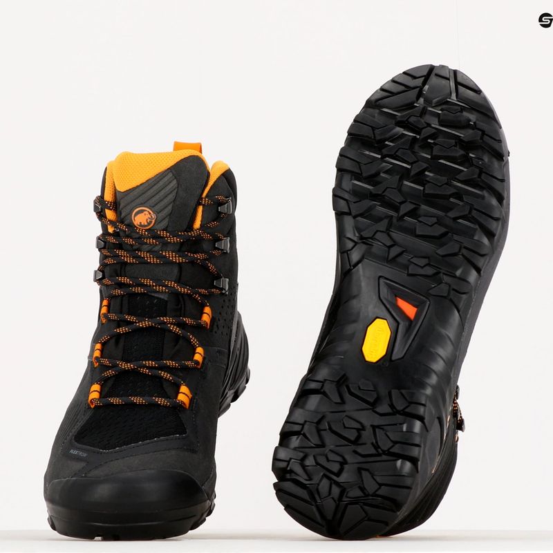 Черевики для трекінгу чоловіче Mammut Sapuen High GTX чорні 10