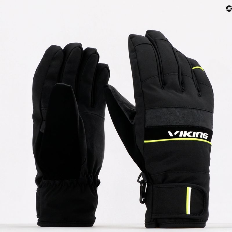 Рукавиці лижні чоловічі   Viking Masumi Ski жовті 110231464 9