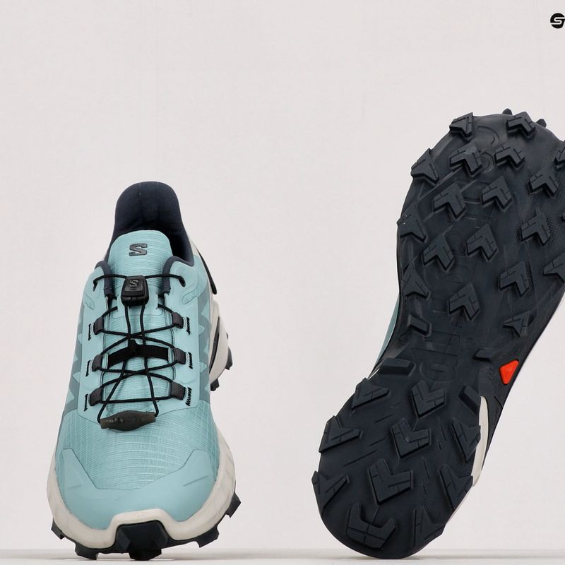 Кросівки для бігу жіночі Salomon Supercross 4 зелені L41737300 13