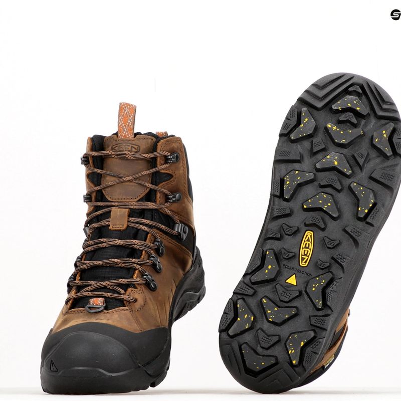 Черевики для трекінгу чоловічі KEEN Revel IV Mid Polar коричневі 1024136 11