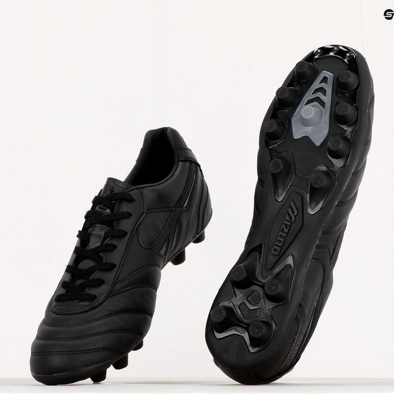 Футбольні бутси Mizuno Morelia II Elite MD чорні P1GA221299 12
