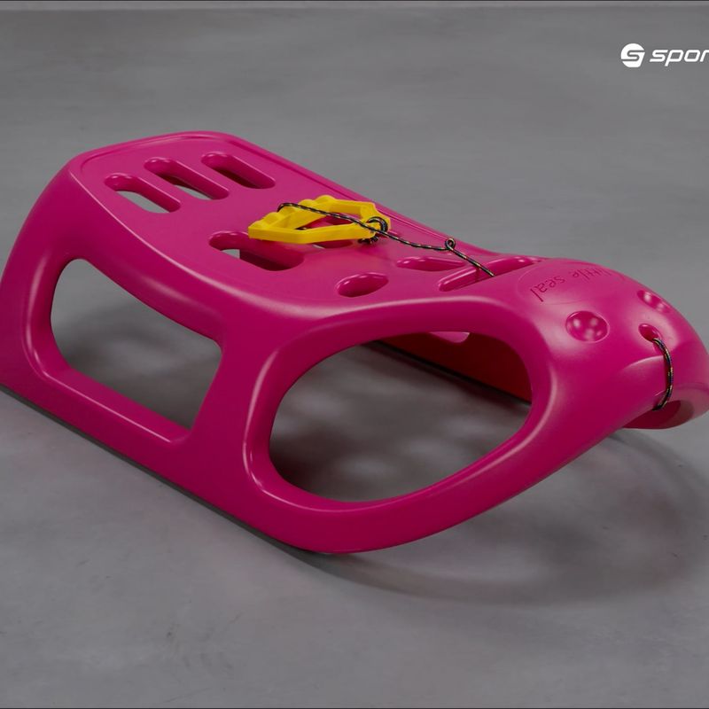 Санки Prosperplast LITTLE SEAL рожеві ISBSEAL-205C 5