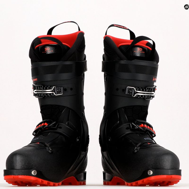 Черевики для скітуру чоловічі Atomic Backland Carbon black/red 11
