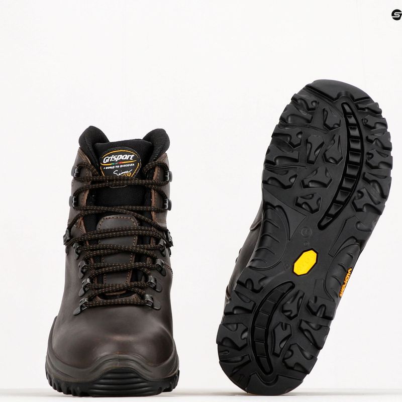 Черевики для трекінгу чоловічі Grisport коричневі 10303D69G 10