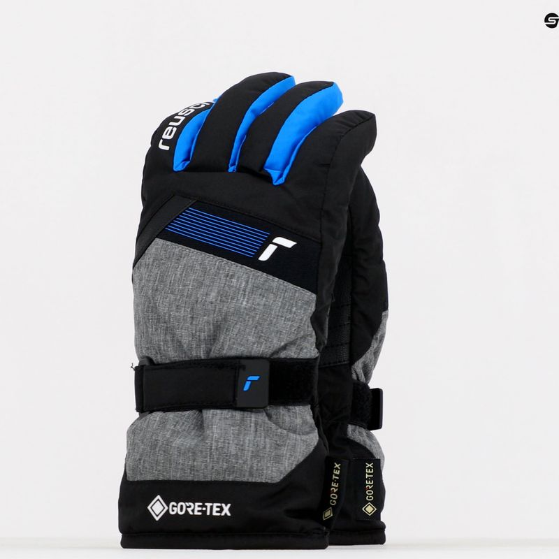 Рукавиці лижні дитячі Reusch Flash Gore-Tex black/black melange/brilliant blue 7