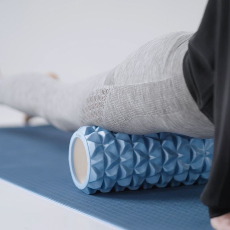 Ролик масажний XTREXO EVA PVC блакитний MR-EV01N 14