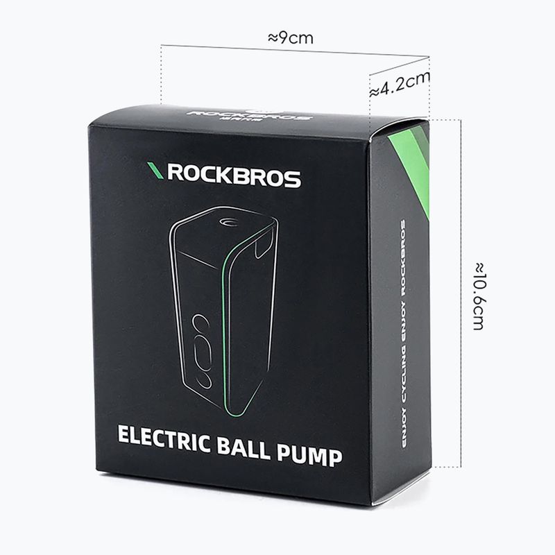 Насос електричний для м'ячів Rockbros 42520006 20psi blue 5