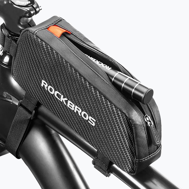 Сумка велосипедна на раму Rockbros 1 л black 6