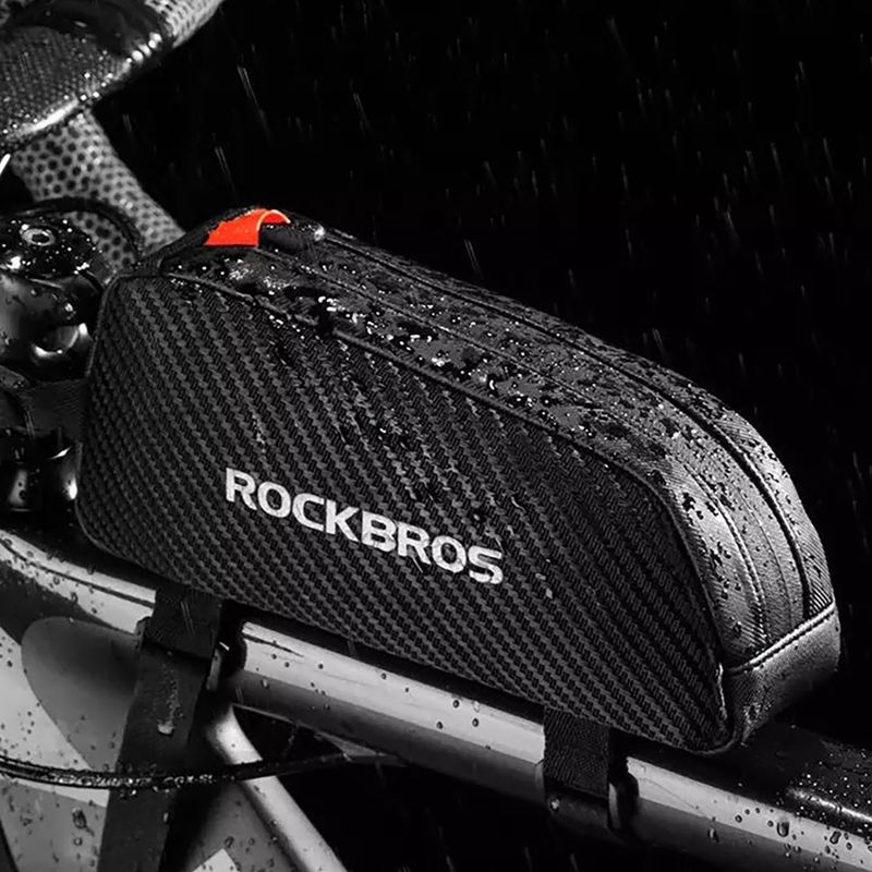 Сумка велосипедна на раму Rockbros 1 л black 8
