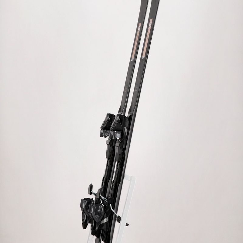 Лижі гірські жіночі Salomon S/Max W 10 + M11 GW чорні L41135000/L4113210010 15