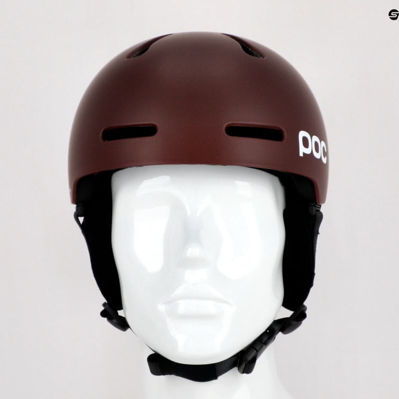Шолом лижний POC Fornix MIPS garnet red matt 9