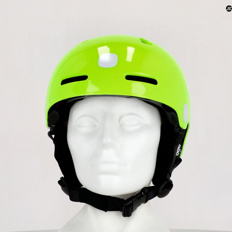 Шолом лижний дитячий POC POCito Fornix MIPS fluorescent yellow/green 14