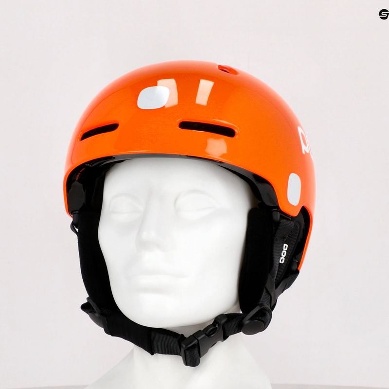 Шолом лижний дитячий POC POCito Fornix MIPS fluorescent orange 14