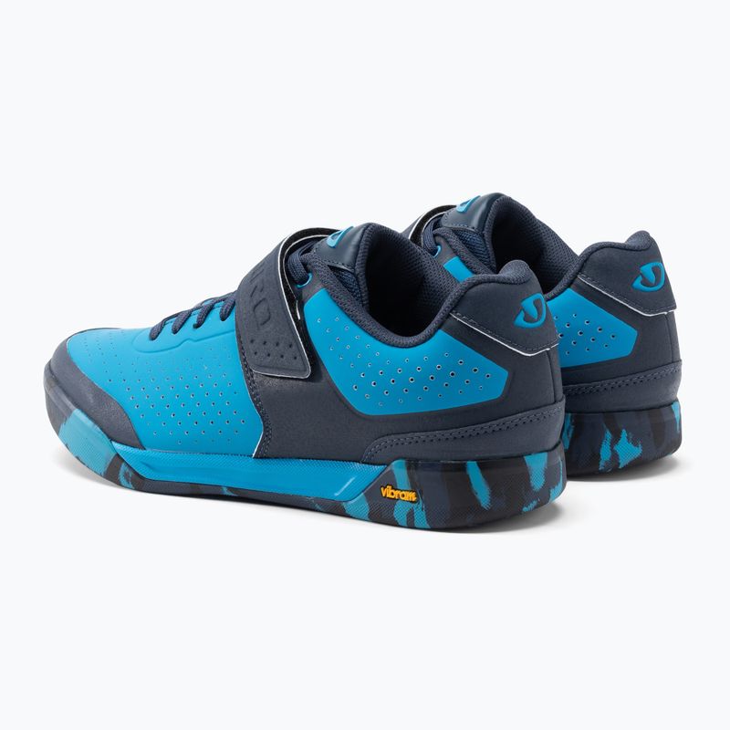 Кросівки велосипедні МТВ чоловічі Giro Chamber II blue jewel midnight 3