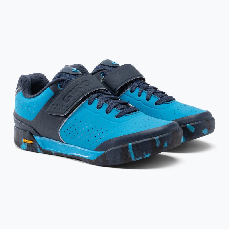 Кросівки велосипедні МТВ чоловічі Giro Chamber II blue jewel midnight 5