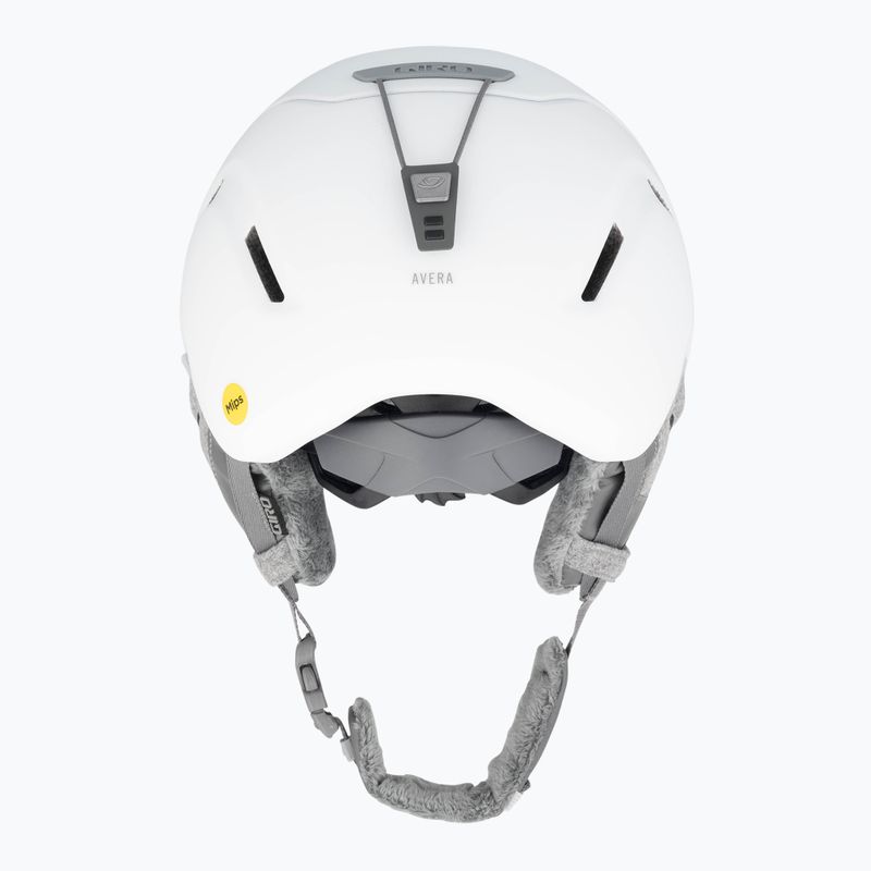 Шолом гірськолижний жіночий Giro Avera Mips matte white 3