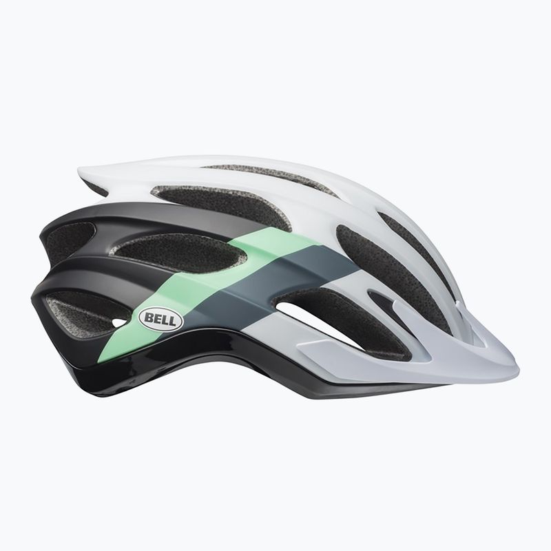 Шолом велосипедний Bell Drifter matte gloss white black/mint 2