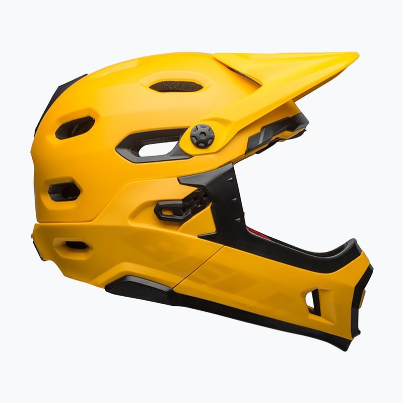 Шолом велосипедний Bell FF Super DH MIPS Spherical matte gloss yellow/black 2